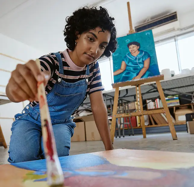 Imagen de artista en el sitio AEGI